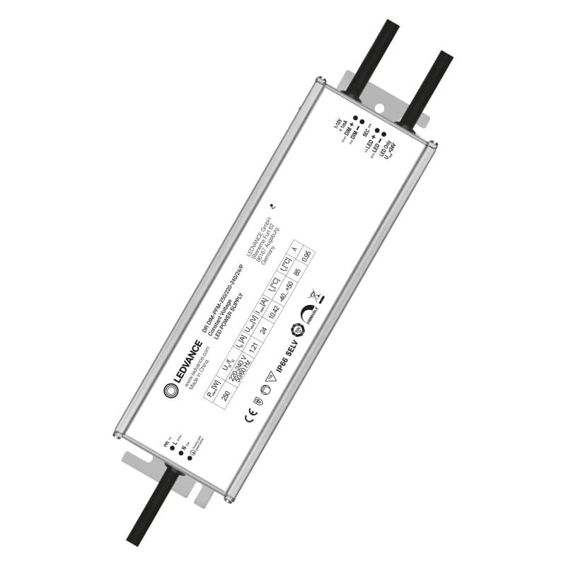 Ledvance LED Driver | 10420mA 250W 24V | 1-10V Dimbaar IP66 thumbnail 2