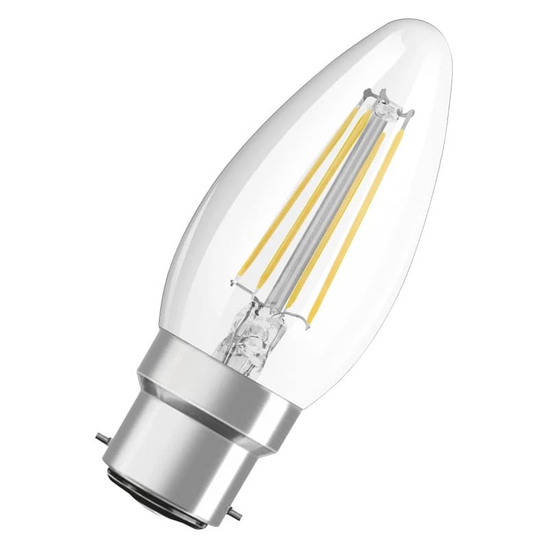 Osram B22d LED Lamp | 4W 2700K 220V/240V 827 470Lm | 300° Ø35mm