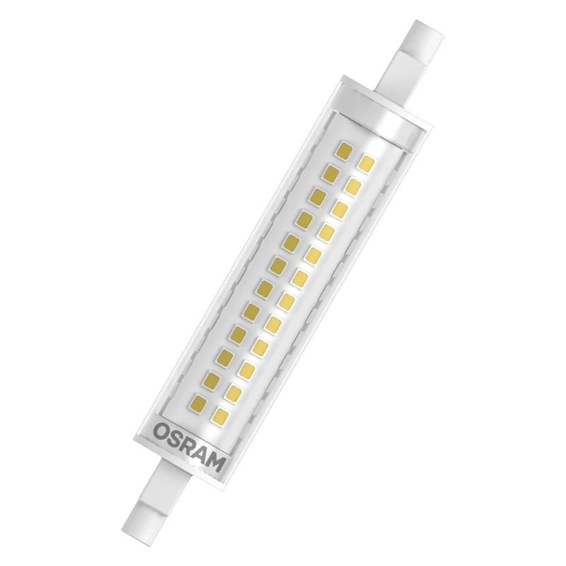 6x Osram R7s LED Buislamp | 12W 2700K 220V/240V 827 1521Lm | 300° 118mm
