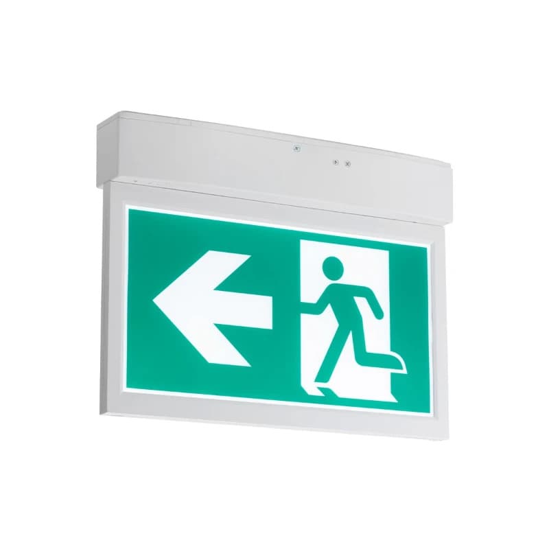 ELP Noodverlichtingsarmatuur Wit | 4W 49Lm 30m | Inclusief Pictogrammen