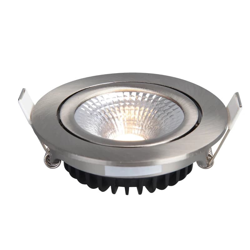 EcoDim LED InbouwspotØ75mm | 5W 2700K 450Lm | 927 IP54 | Dimbaar