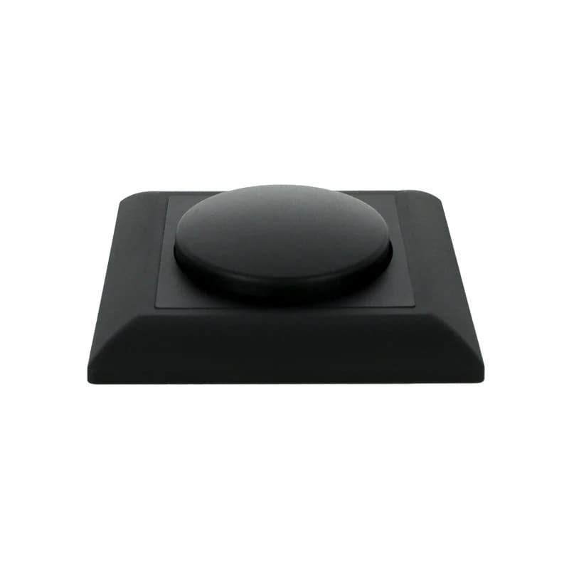 EcoDim Dimmerknop zwart incl. centraalplaat en raamwerk thumbnail 2