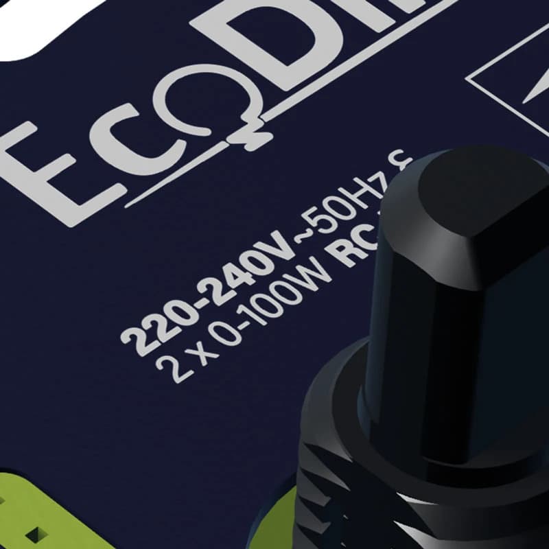 EcoDim Dimmer | wifi led dimmer duo 2x0-100w fase afsnijding thumbnail 2