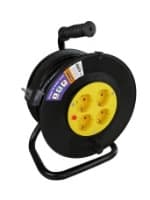 VB Extend Haspel 25 meter 4V 3x1,5mm² + RA IP20 H05VV-F25meter verlengkabel haspel