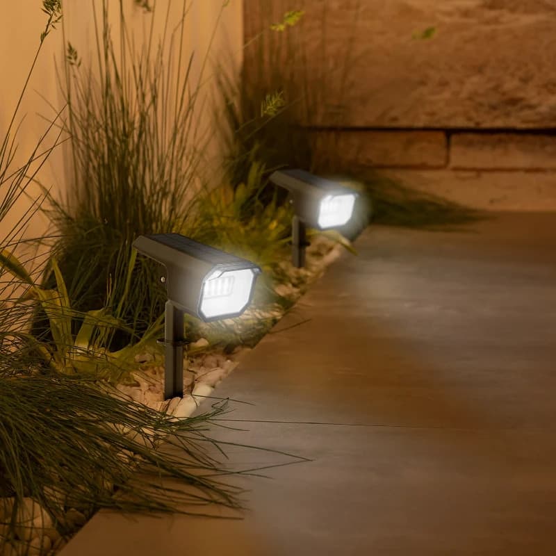 Luxform | Smart Solar Tuinlamp Areg | 100Lm RGB | Zwart thumbnail 2