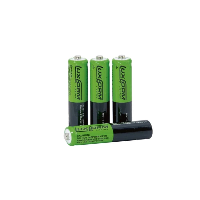 Luxform 4X Solar Batterij | 2/3 AAA Ni-MH 1.2V | Oplaadbaar