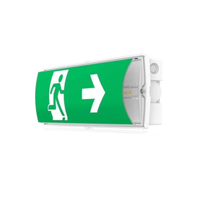 Sylvania Plafondopbouw Noodverlichtingsarmatuur | lifesafe pro bulkhead 1170 ip65 opb em3 nm/mt da