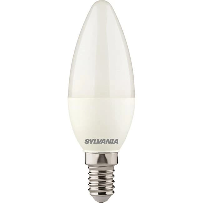 6x Sylvania E14 LED Lamp | 2.2W 2700K 250Lm | 827 IP20 | TOLEDO CANDLE