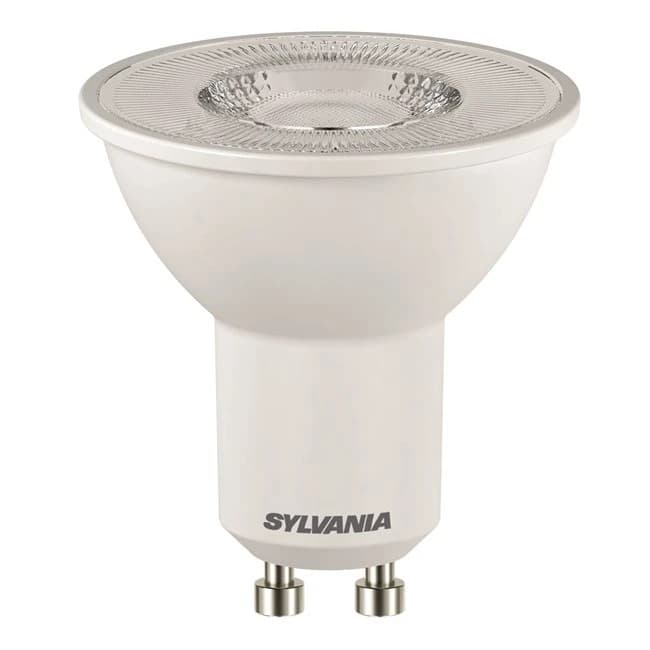 10x Sylvania GU10 LED SpotØ50mm | 4.2W 3000K 320Lm 230V | 830 | RefLED ES50
