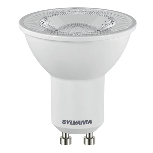 6x Sylvania GU10 LED SpotØ50mm | 3.1W 3000K 230Lm 230V | 830 | RefLED ES50
