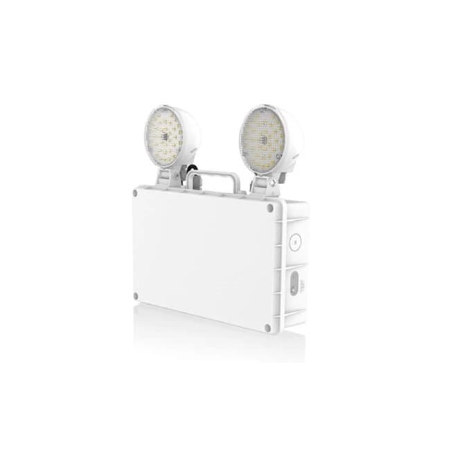 Sylvania Wandopbouw Noodverlichtingsarmatuur | lifesafe pro twinspot 2000 ip65 w em3 nm da