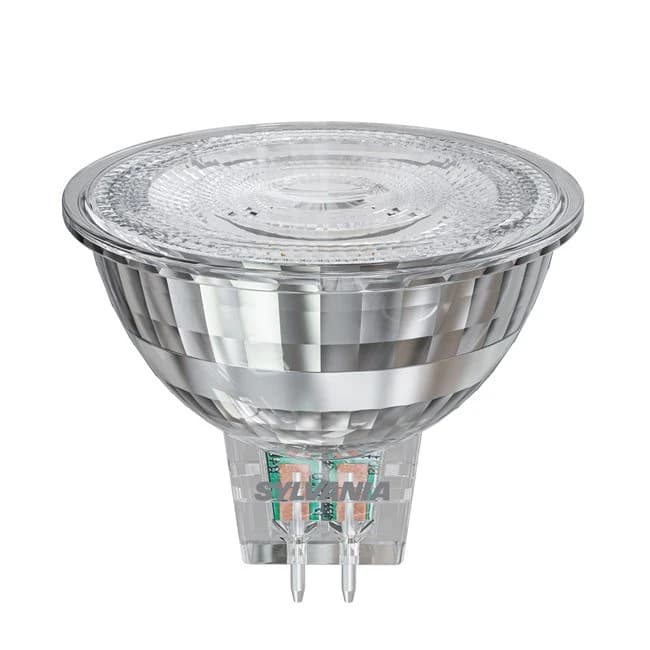 6x Sylvania GU5.3 LED Lamp | 4.6W 6500K 480Lm 12V | 865 | RefLED Superia