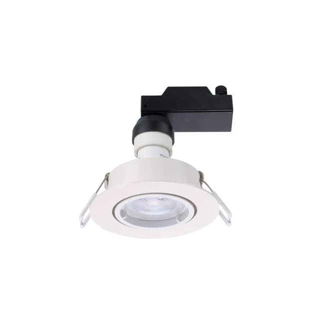 Sylvania LED InbouwspotØ90mm | 4.5W 3000K 345Lm | 830 IP20 | SylSpot White