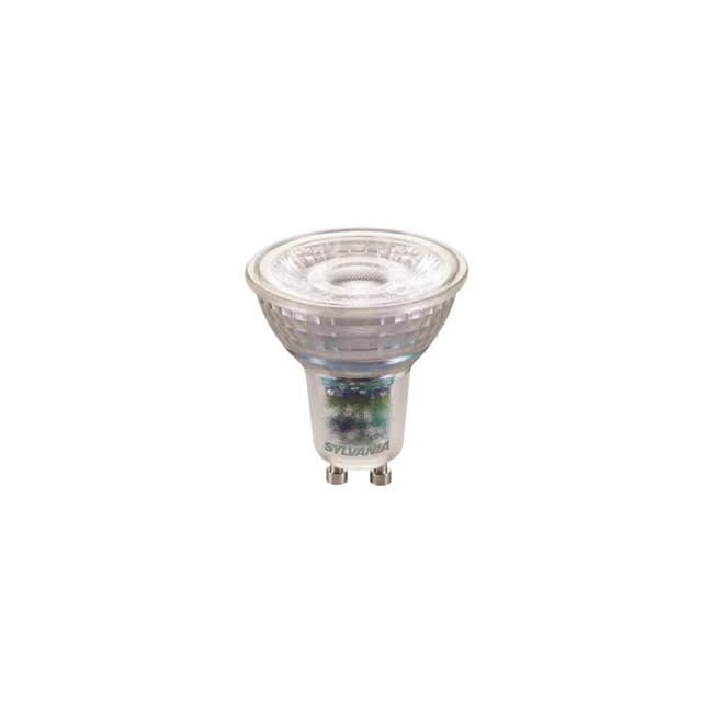 6x Sylvania GU10 LED SpotØ50mm | 2.2W 4000K 350Lm 230V | 840 IP20 Dimbaar | RefLED Platinum