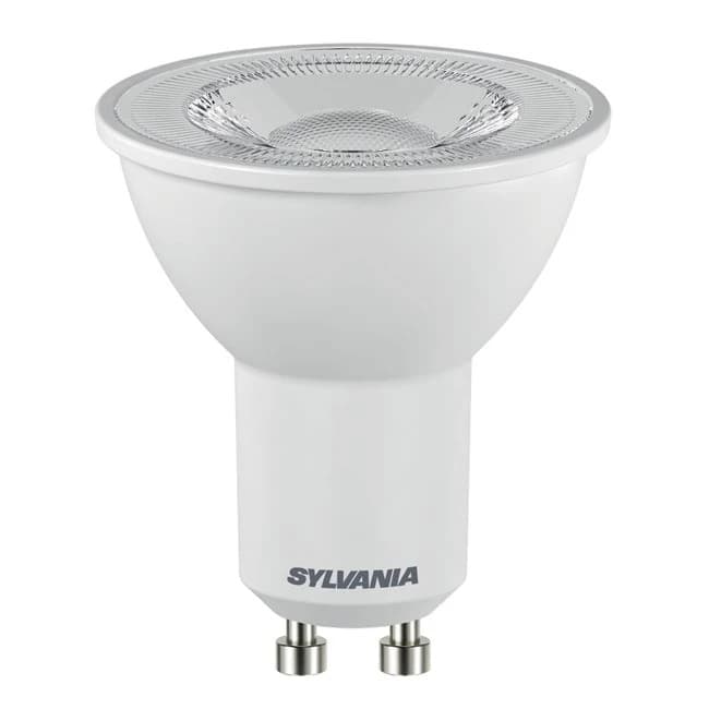 6x Sylvania GU10 LED SpotØ50mm | 7W 4000K 610Lm 230V | 840 | RefLED ES50