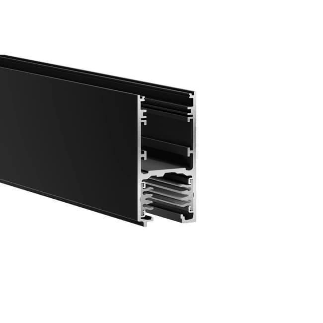 Concord Spanningsrail | lytespan h-rail dubbel 1m zwart 9000-1/b-h