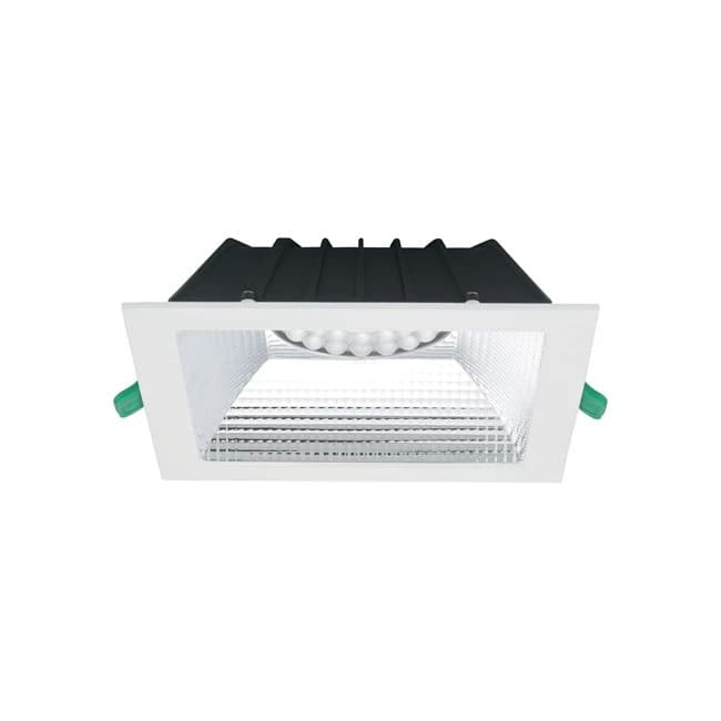 Sylvania LED Downlighter Vierkant | 20W 3000K 2350Lm | 830 IP44 | INSAVER SLIM