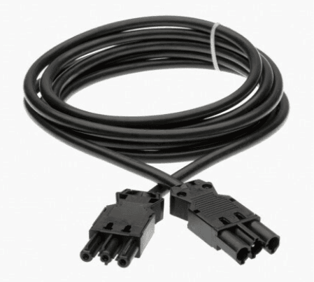 MacCable Koppelsnoer Wieland GST18/3 2m Zwart