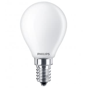Philips E14 Led Kogellamp | 4.3W=40W 2700K | Mat 827