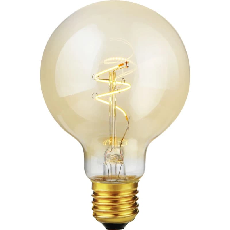 SPL E27 LED Globelamp | 2.9W Goud 2200K 220V/240V 922 | 360° Dimbaar thumbnail 2