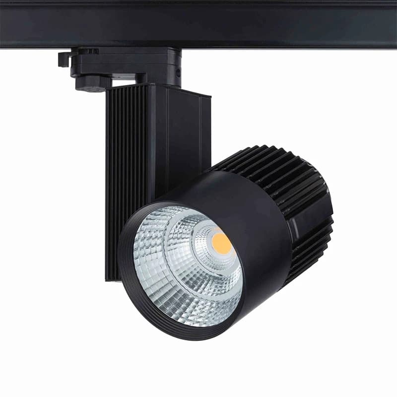 ELP 3-fase LED Railspot Zwart | 40W 3000K 3640Lm | 930 IP40