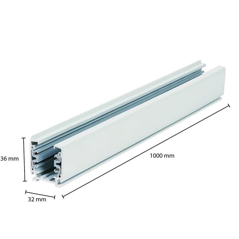 ELP 3-fase Rail | 100cm Wit thumbnail 2