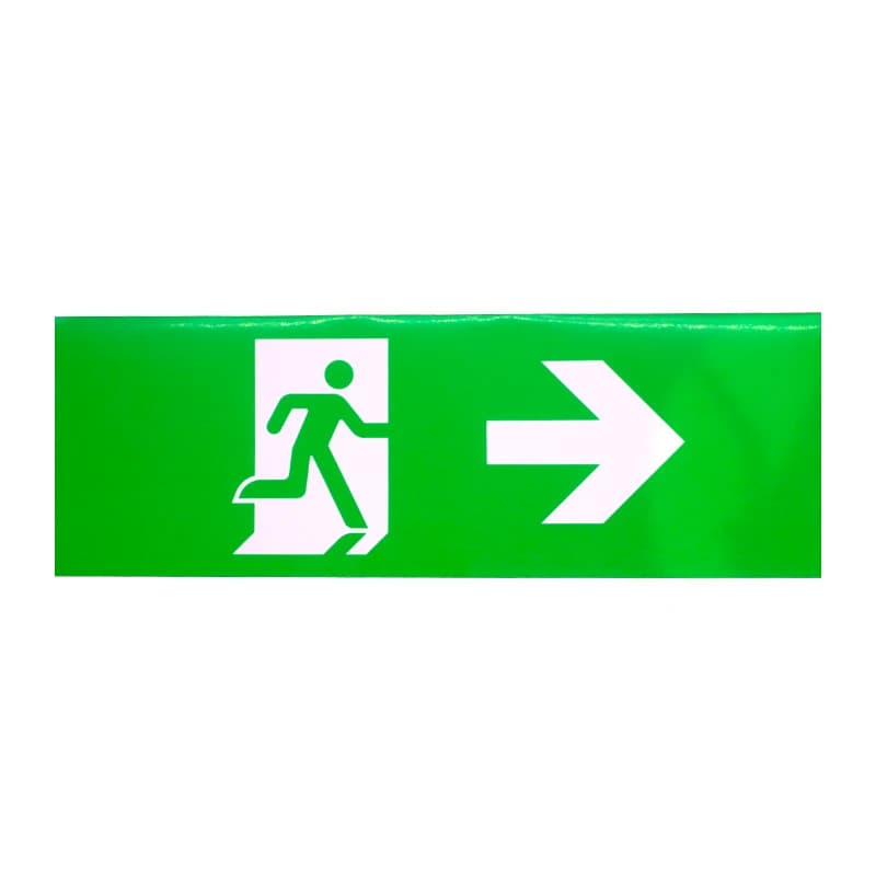 ELP Noodverlichting pictogram | noodverlichting sticker exit 300x100mm thumbnail 2