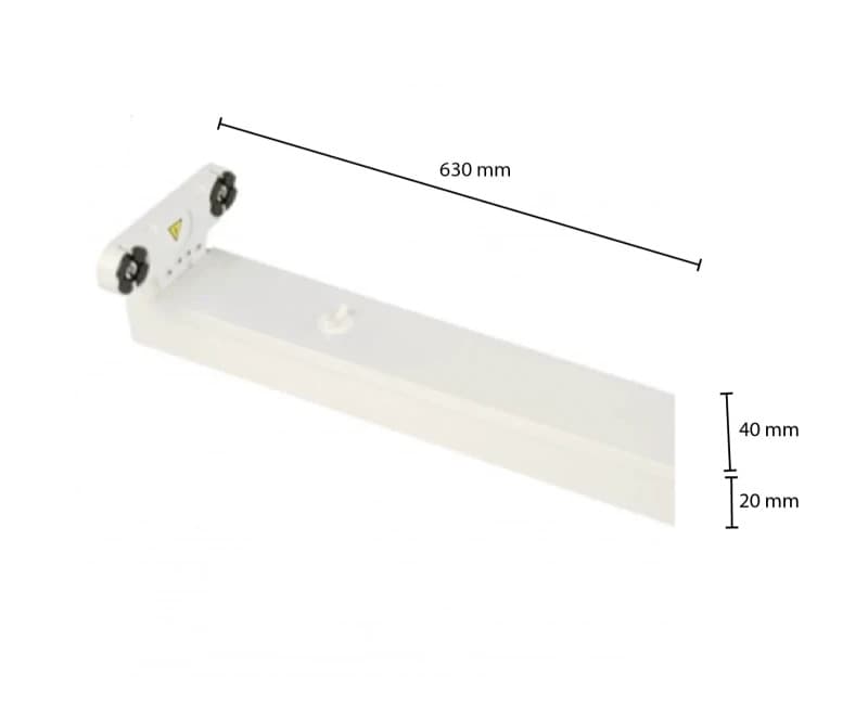 ELP LED-TL Armatuur | 2x T8 60cm thumbnail 2
