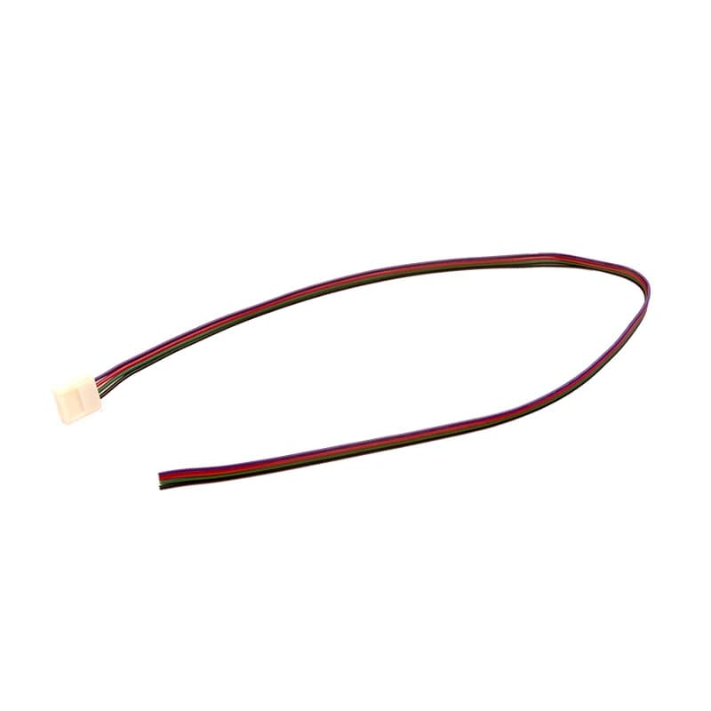 ELP Onderdeel | ledstrip connector strip to power 4 pin 10mm ip20 50cm thumbnail 2