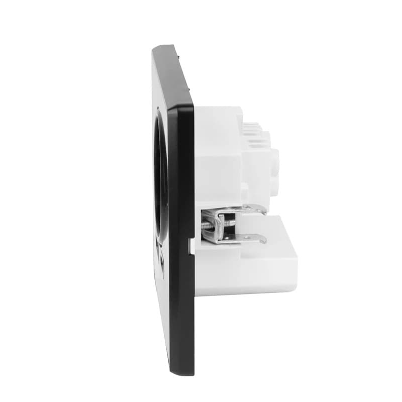 ELP Wandcontactdoos | met usb-a&usb-c aansluiting zwart thumbnail 2