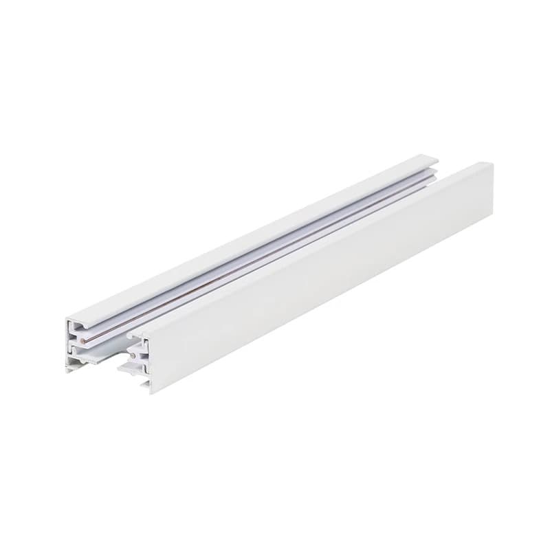 ELP 1-fase Rail | 100cm Wit | Inclusief Eindkap en Voedingconnector