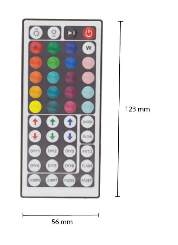 ELP Besturing Voor Verlichting | ir rgb controller 24 volt thumbnail 2