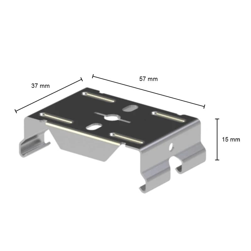 ELP Onderdeel | lichtlijn jupiter | plafondmontage clip thumbnail 2