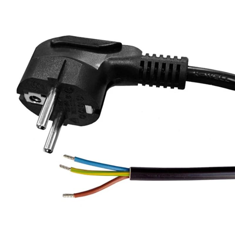 ELP AANSLUITSNOER 1.5M EURO 3 X 0.75MM² ZWART thumbnail 2