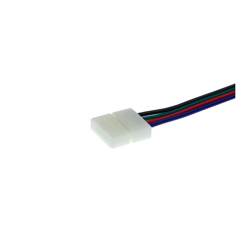 ELP Onderdeel LED-strip | ledstrip connector strip to power 4 pin 10mm ip20 15cm