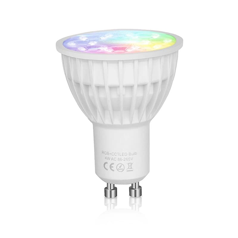 ELP GU10 LED SpotØ50mm | 4W 2700K/6500K RGB 400Lm | 827/865 | Dimbaar