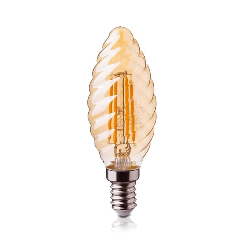 ELP E14 LED Kaarslamp | 2W 2400K Amber 90Lm | 824
