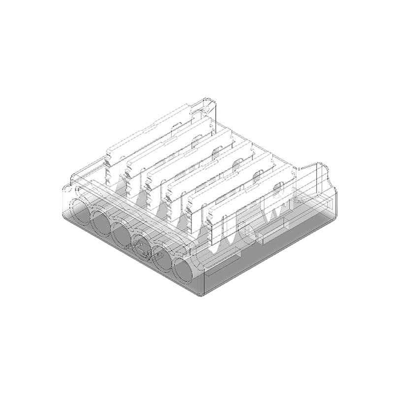 ELP Onderdeel LED-strip | strip to wire connector cob ip20 rgbcct