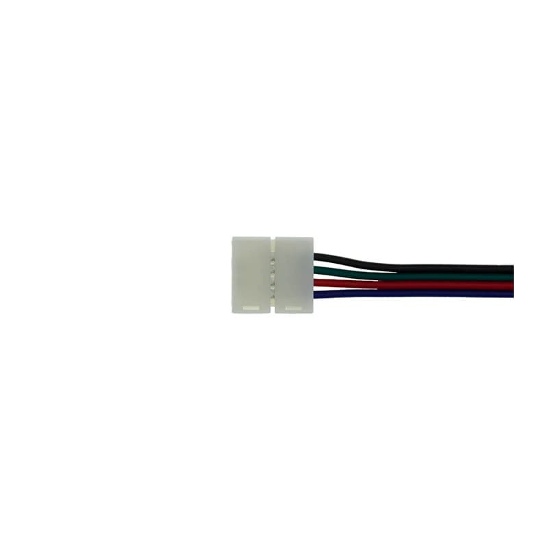 ELP Onderdeel LED-strip | ledstrip connector strip to power 4 pin 10mm ip20 15cm thumbnail 2