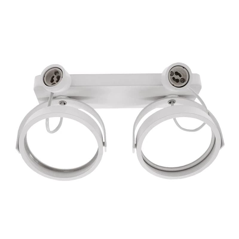 ELP ar111 opbouwarmatuur | euke | 2xgu10 | fitting | wit IP20 thumbnail 2