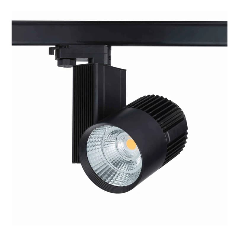 ELP 3-fase LED Railspot Zwart | 50W 3000K 4600Lm | 930 IP40 thumbnail 2