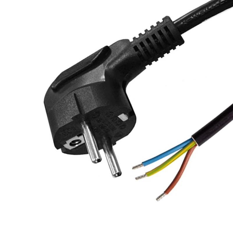 ELP AANSLUITSNOER 3M EURO 3 X 0.75MM² ZWART thumbnail 2