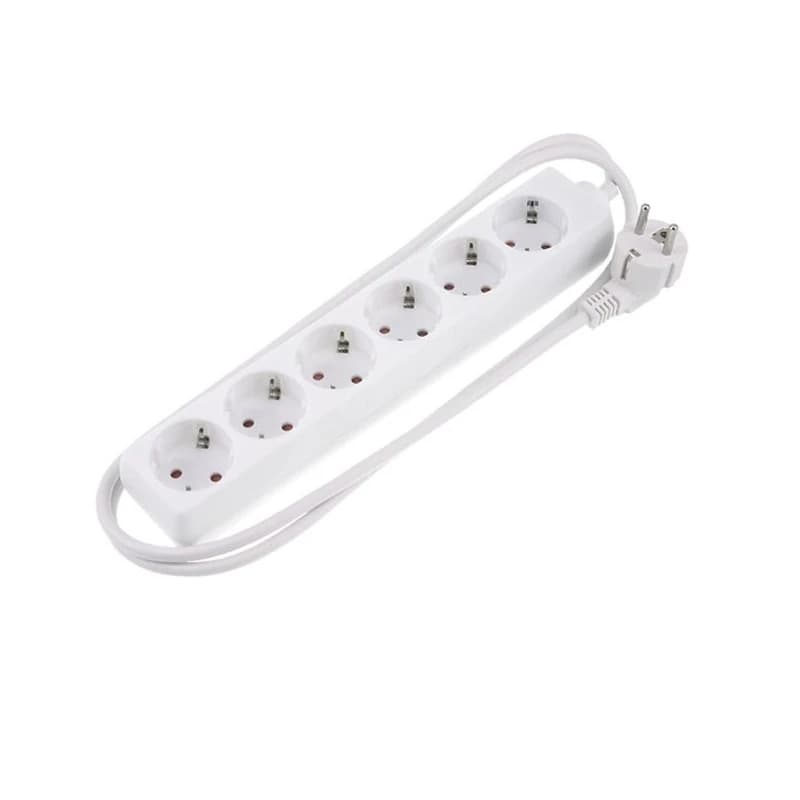 ELP zesvoudige tafelcontactdoos 3m wit thumbnail 2