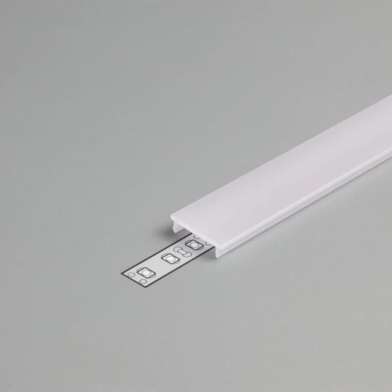 ELP Onderdeel LED-strip | cover klik 2mt surface 14mm