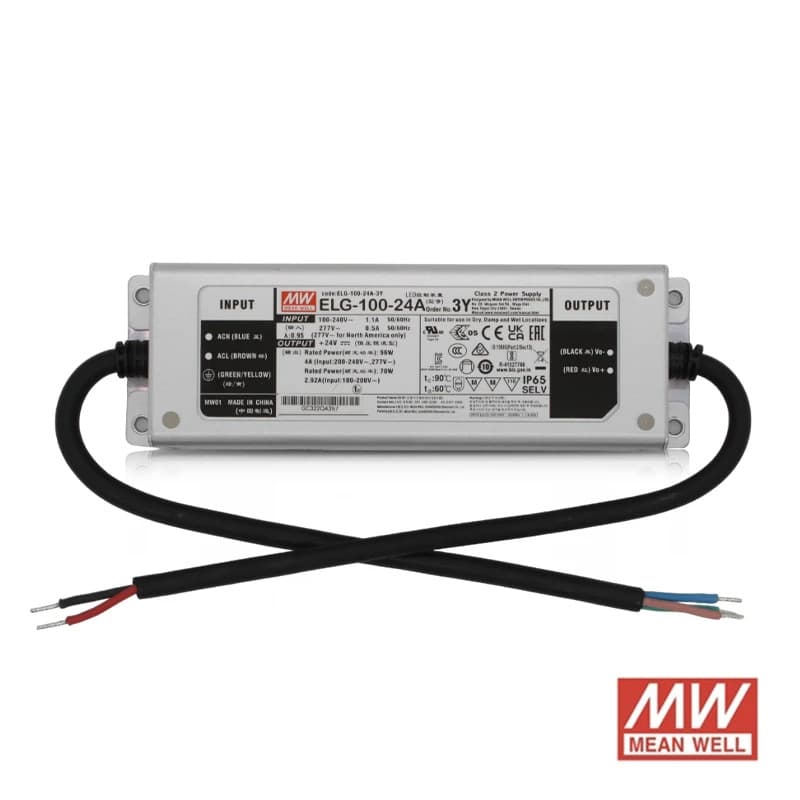 ELP LED Driver | 24v meanwell driver ip65 100w