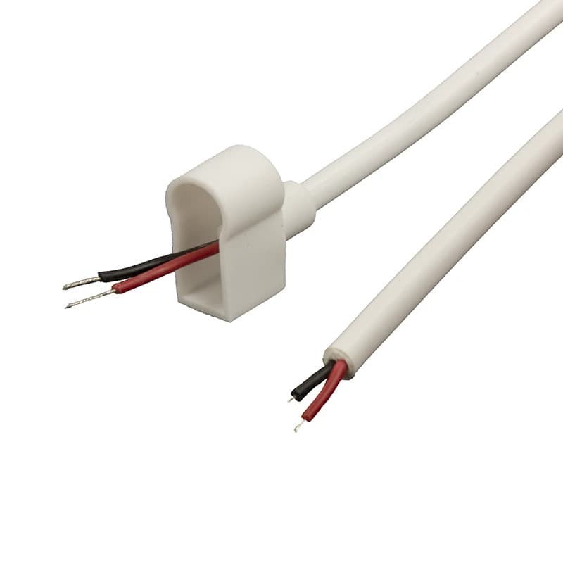 ELP Onderdeel LED-strip | end cap met draad ledstrip