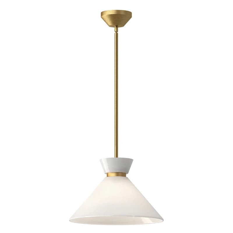 Alora Mood LED Hanglamp Halston | 1X E27 Max 60W | Brushed Gold thumbnail 2