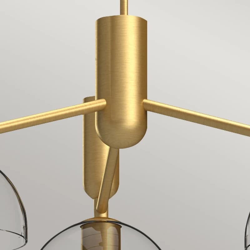 Alora Mood LED Kroonluchter | 3X E27 Max 60W | Brushed Gold thumbnail 2