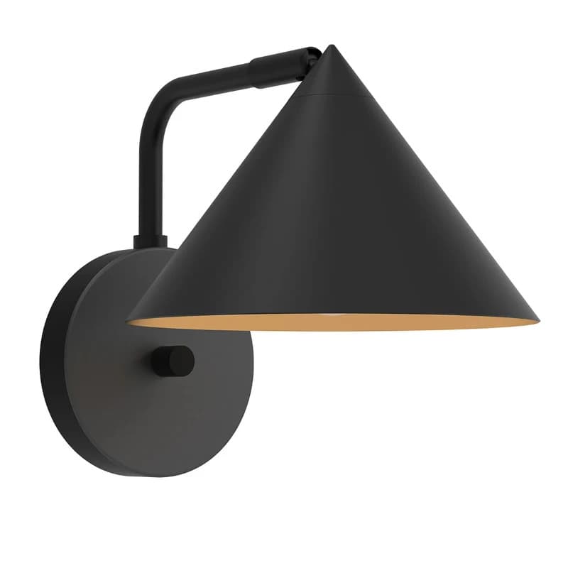 Alora Mood LED Wandlamp Remyck | 1X E27 Max 60W | Matte Black