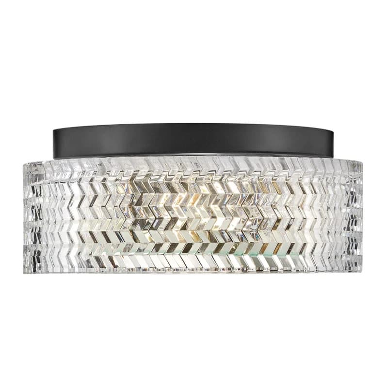 Hinkley LED Plafondlamp Elle | 2X E27 Max 60W | Black thumbnail 2